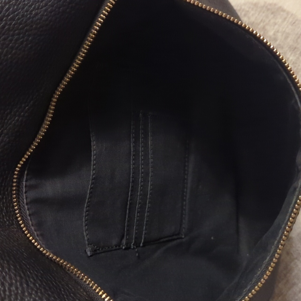 Large Fossil Erin Crossbody Fold Over Purse MISSING STRAP - Picture 7 of 8